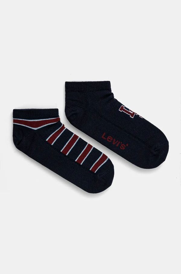 Levi's Čarape Levi's 2-pack boja: tamno plava, 37157-1172