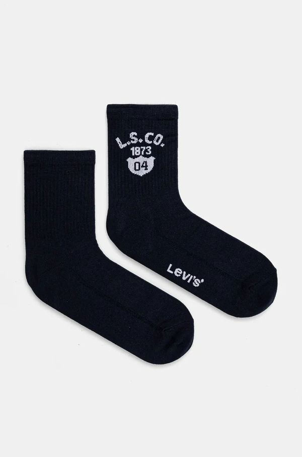 Levi's Čarape Levi's 2-pack boja: tamno plava, 37157-1174