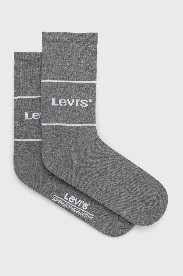 Levi's Čarape Levi's boja: siva