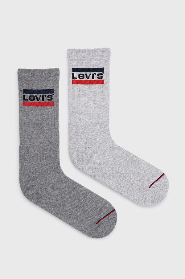 Levi's Čarape Levi's za muškarce, boja: siva