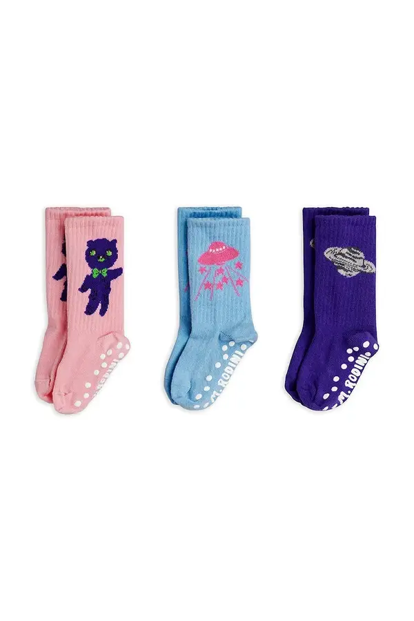 Mini Rodini Čarape Mini Rodini Planet 3-pack