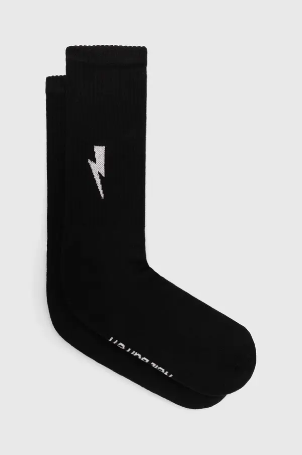 Neil Barrett Čarape Neil Barrett BOLT COTTON SKATE SOCKS