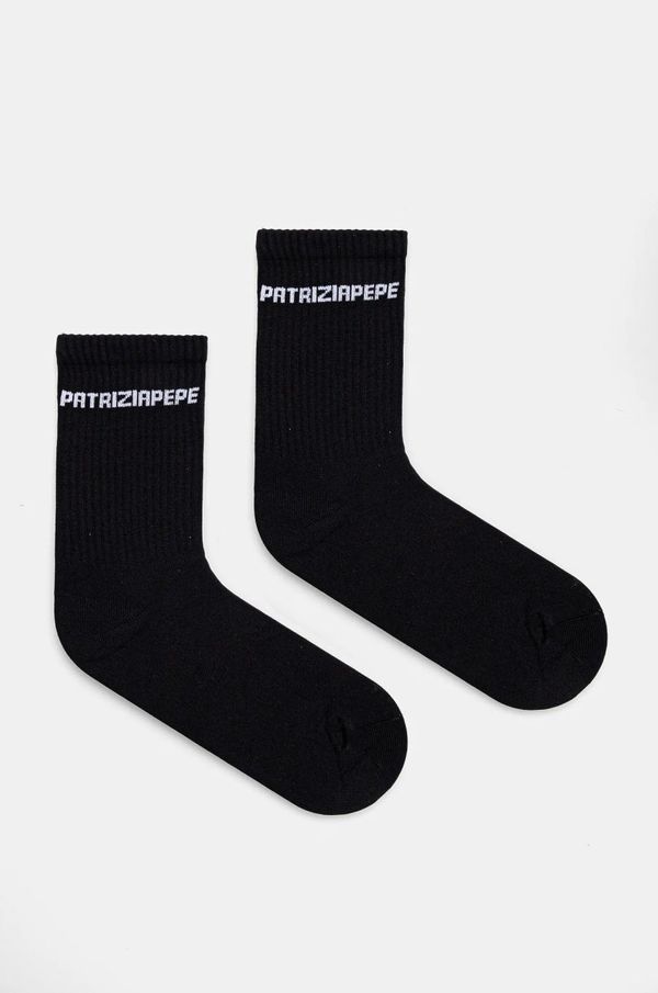 Patrizia Pepe Čarape Patrizia Pepe za žene, boja: crna, 8F0062 K062