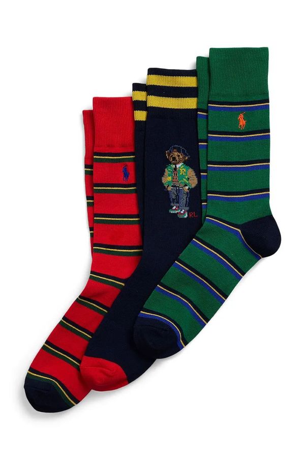 Polo Ralph Lauren Čarape Polo Ralph Lauren 3-pack za muškarce, boja: siva, 449958860