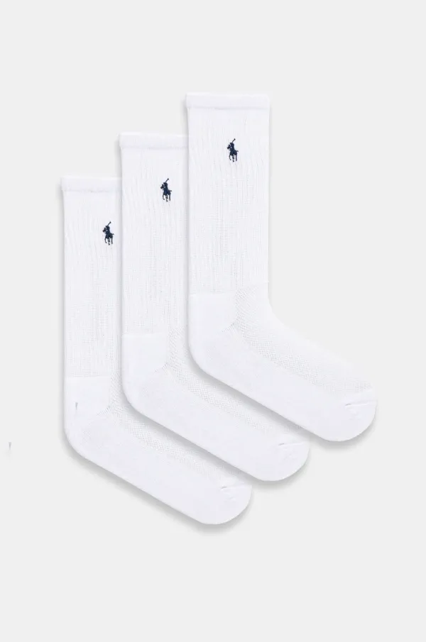 Polo Ralph Lauren Čarape Polo Ralph Lauren 3-pack za žene, boja: bijela, 455918021