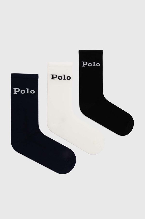 Polo Ralph Lauren Čarape Polo Ralph Lauren 3-pack za žene, boja: crna, 455955243