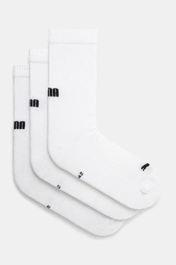 Puma Čarape Puma 3-pack boja: bijela, 938372