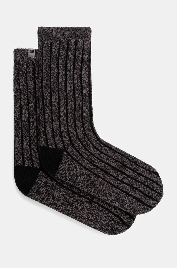Skechers Čarape Skechers za muškarce, boja: crna, SK41118