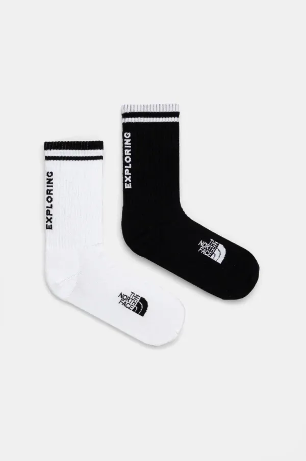 The North Face Čarape The North Face Everyday Crew 2-pack boja: crna, NF0A8CMPKY41
