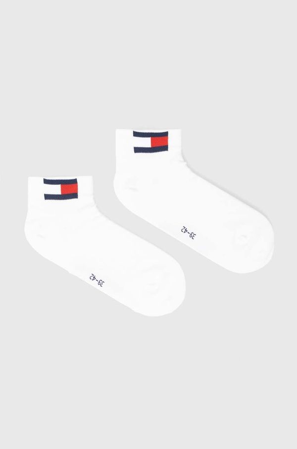 Tommy Hilfiger Čarape Tommy Hilfiger 2-pack boja: bijela