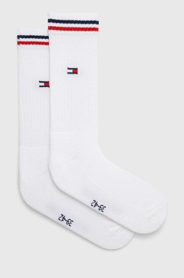 Tommy Hilfiger Čarape Tommy Hilfiger 2-pack boja: bijela