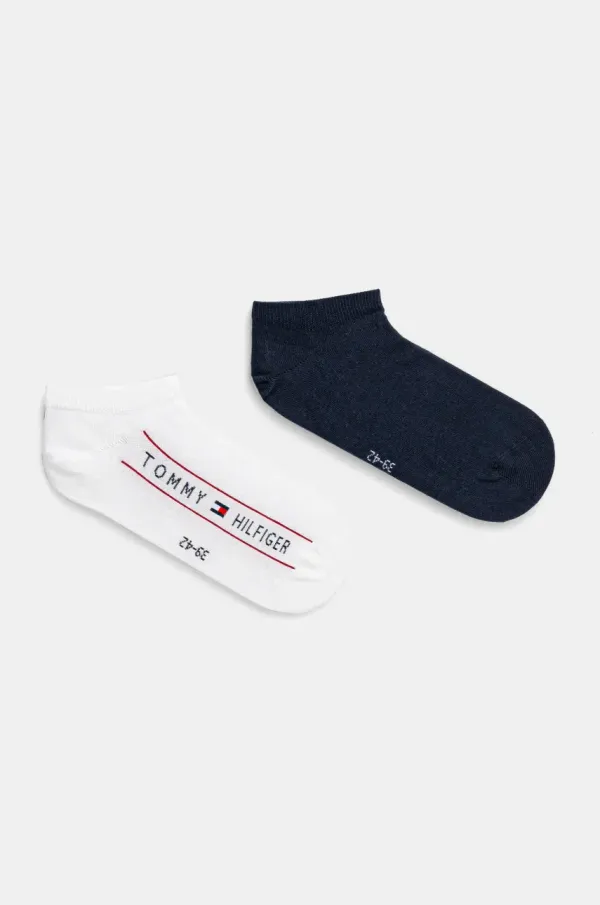Tommy Hilfiger Čarape Tommy Hilfiger 2-pack za muškarce, boja: bijela, 701232933
