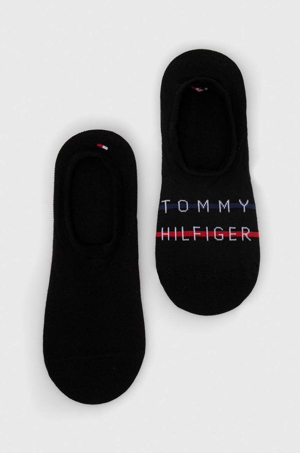 Tommy Hilfiger Čarape Tommy Hilfiger 2-pack za muškarce, boja: crna