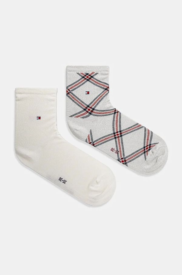 Tommy Hilfiger Čarape Tommy Hilfiger 2-pack za žene, boja: bijela, 701229861