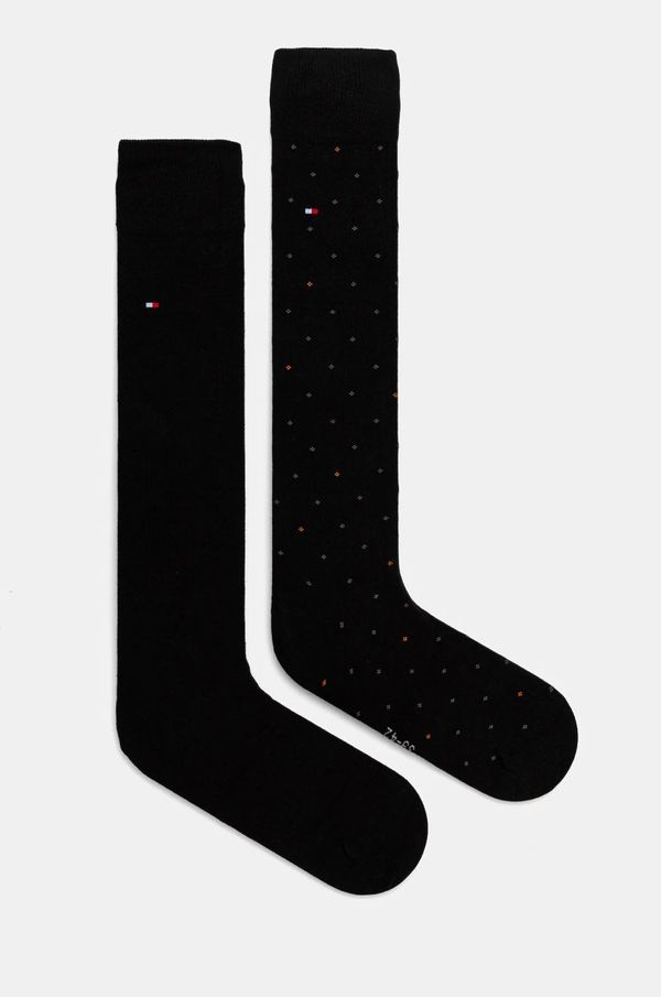 Tommy Hilfiger Čarape Tommy Hilfiger 4-pack za muškarce, boja: crna, 101013215