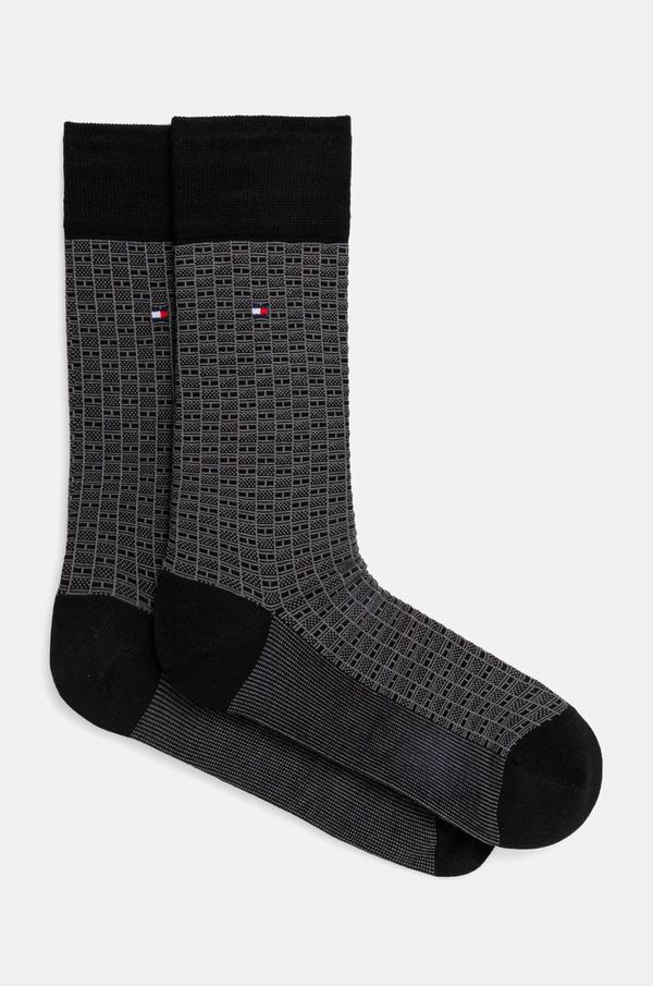Tommy Hilfiger Čarape Tommy Hilfiger za muškarce, boja: crna, 701230606