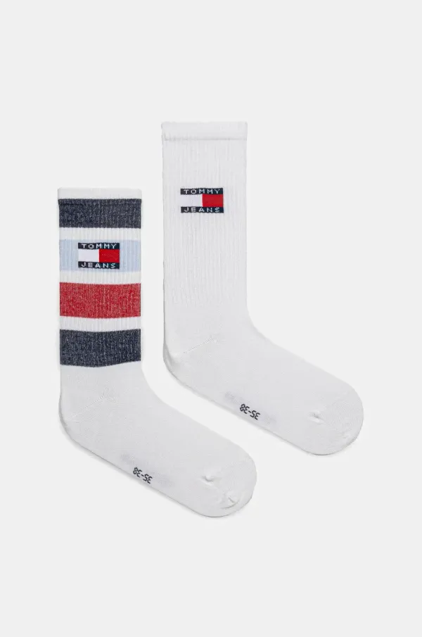 Tommy Jeans Čarape Tommy Jeans 2-pack boja: bijela, 701232726