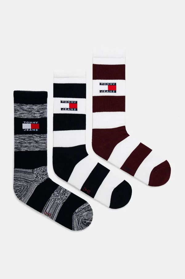 Tommy Jeans Čarape Tommy Jeans 3-pack boja: tamno plava, 701229896