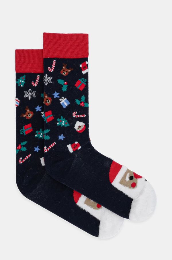 United Colors of Benetton Čarape United Colors of Benetton Giftbox boja: tamno plava, 6AO32702R