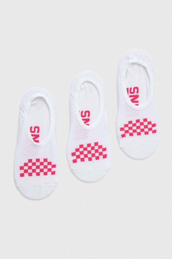 Vans Čarape Vans 3-pack za žene, boja: bijela