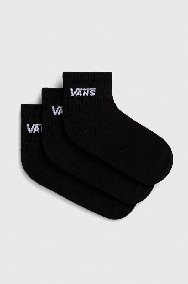 Vans Čarape Vans 3-pack za žene, boja: crna