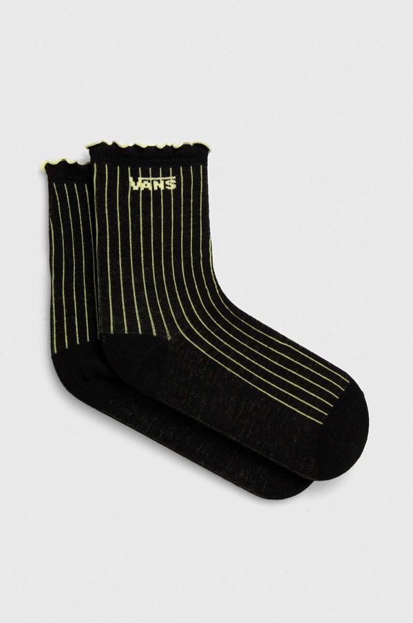 Vans Čarape Vans za žene, boja: crna