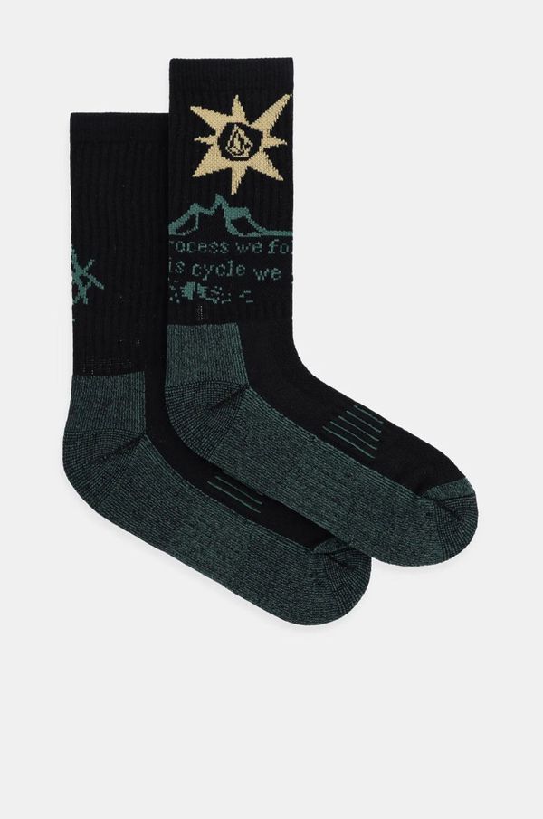 Volcom Čarape Volcom boja: crna, D6332401