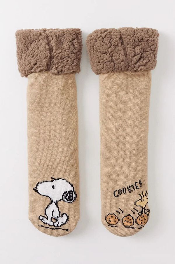 women'secret Čarape women'secret HOME SOCKS za žene, boja: bež, 3618722