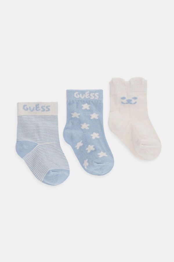 Guess Čarapice za bebe Guess 3-pack H5RZ04 Z3G10