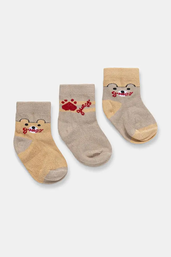 Guess Čarapice za bebe Guess 3-pack