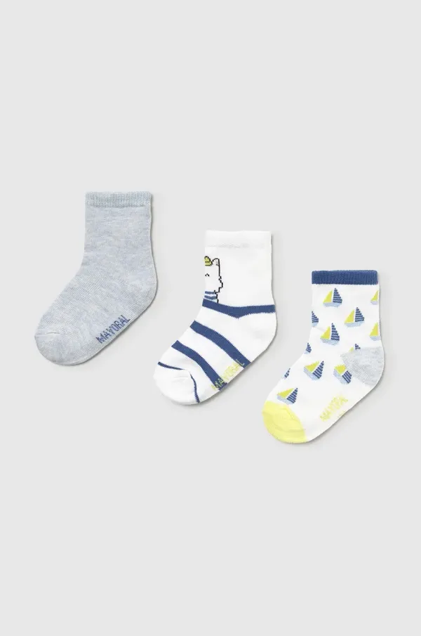 Mayoral Čarapice za bebe Mayoral 3-pack 10870