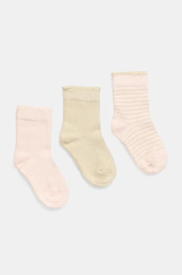 United Colors of Benetton Čarapice za bebe United Colors of Benetton 2-pack boja: ružičasta, 6AO30703Y