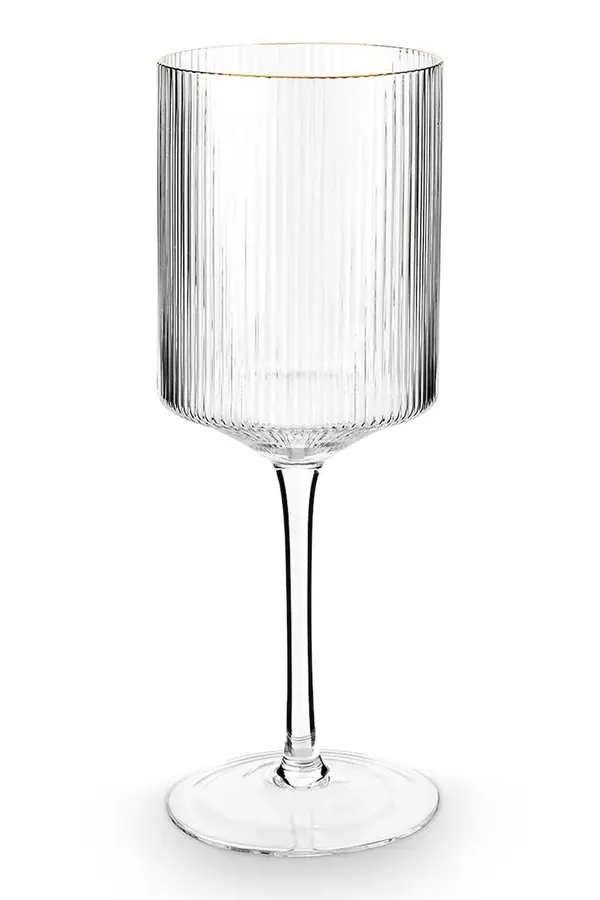 vtwonen Čaša za vino vtwonen Gold Rim 400 ml