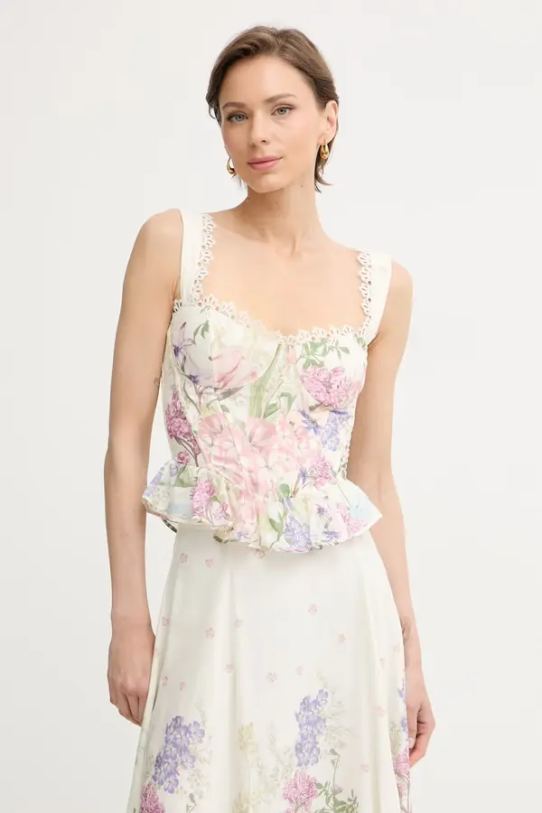 Charo Ruiz Ibiza Charo Ruiz Ibiza ženski top s pamukom Floret