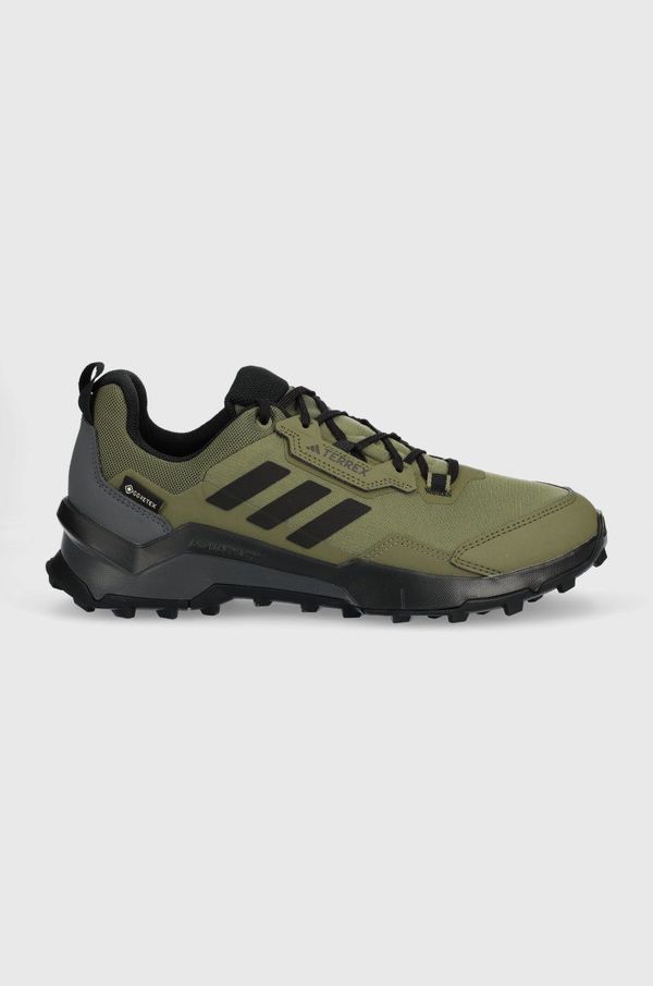 adidas TERREX Cipele adidas TERREX AX4 GTX za muškarce, boja: zelena, HP7400-FOCOLI/BLK