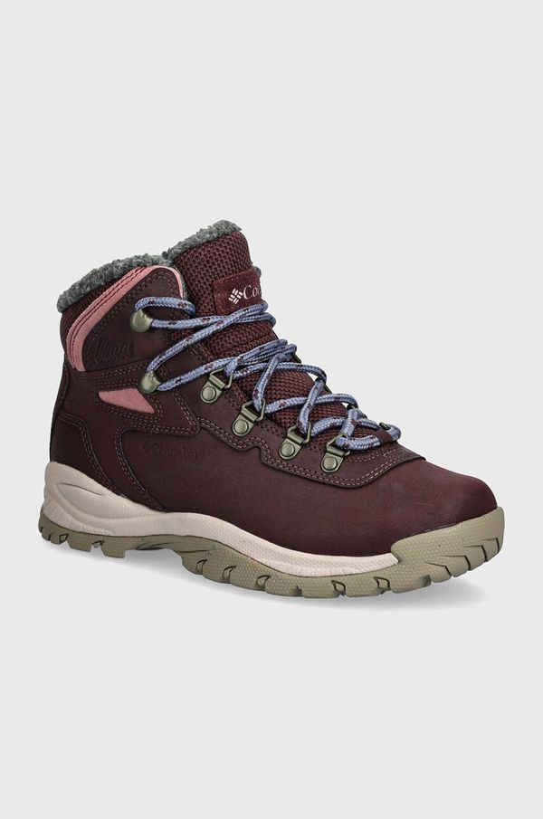 Columbia Cipele Columbia Newton Ridge Waterproof Omni-Heat boja: bordo, 2100221