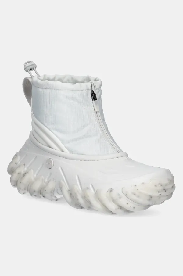 Crocs Cipele Crocs Echo Boot Z Shield za žene, boja: siva, ravni potplat, sa srednje toplom podstavom, 210315