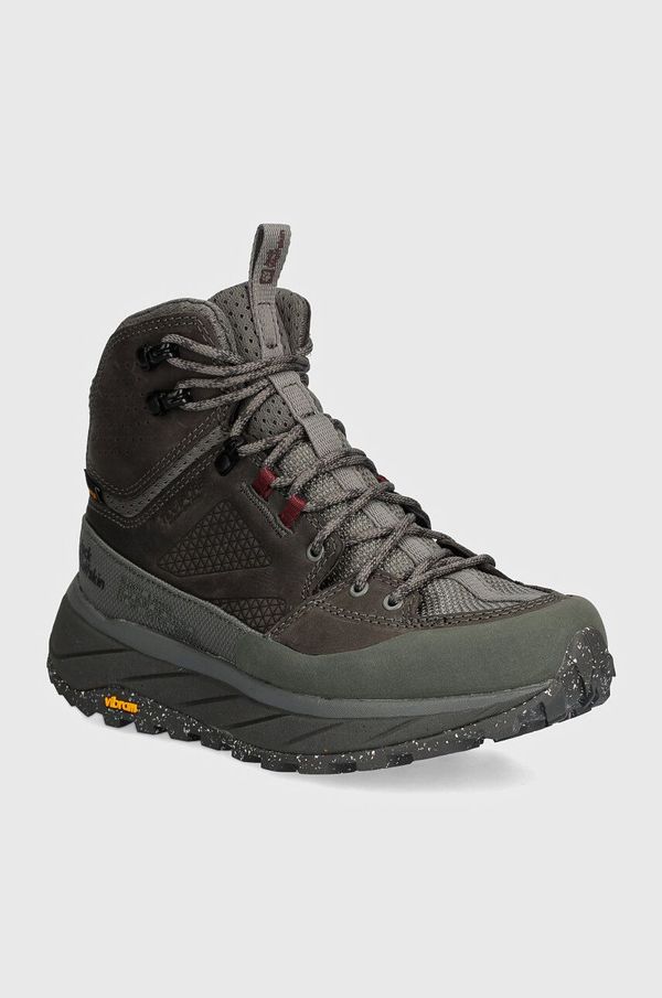 Jack Wolfskin Cipele Jack Wolfskin Terraquest Texapore Mid za žene, boja: zelena, 4056391