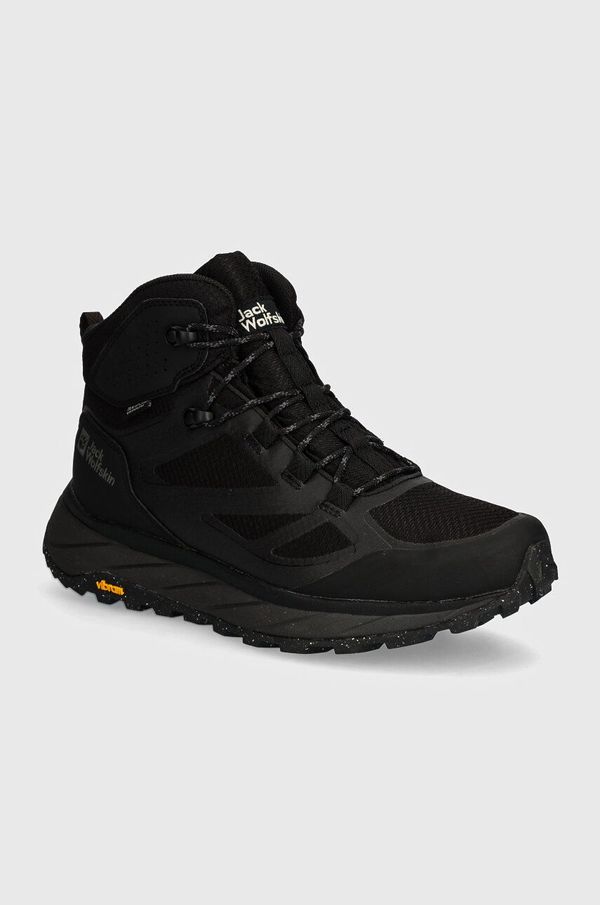 Jack Wolfskin Cipele Jack Wolfskin Terraventure Texapore mid za muškarce, boja: crna, s toplom podstavom, 4051521
