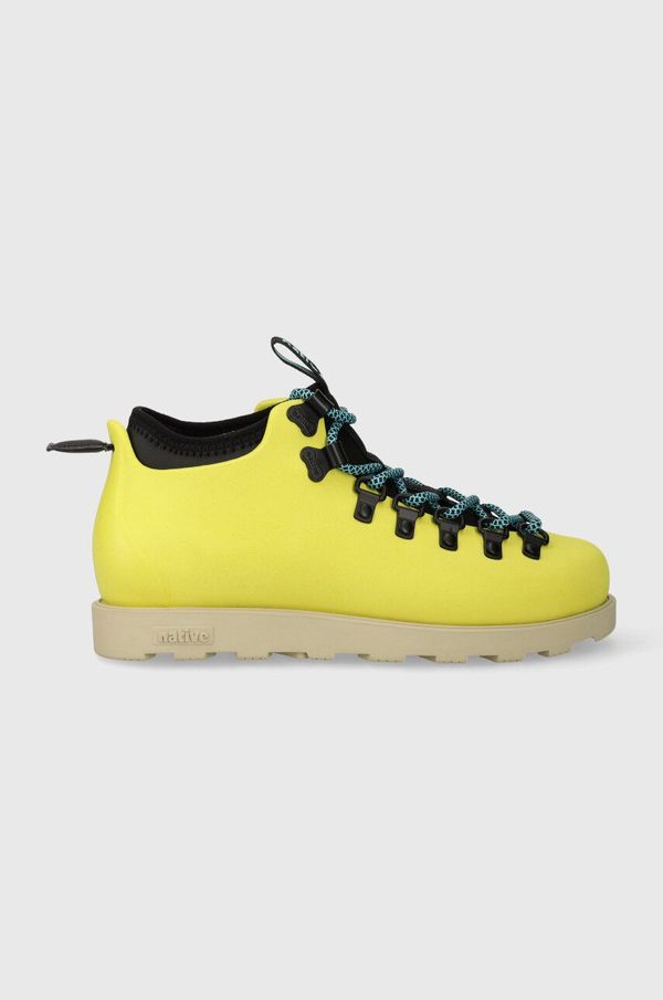 Native Cipele Native Fitzsimmons za žene, boja: zelena, ravni potplat, 31106848.3199