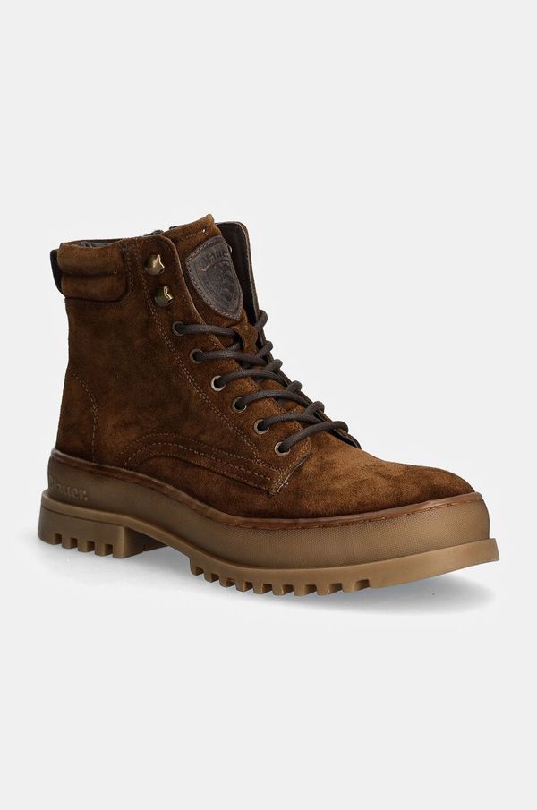 Blauer Cipele od brušene kože Blauer IUKA za muškarce, boja: smeđa, F4IUKA01.SUE