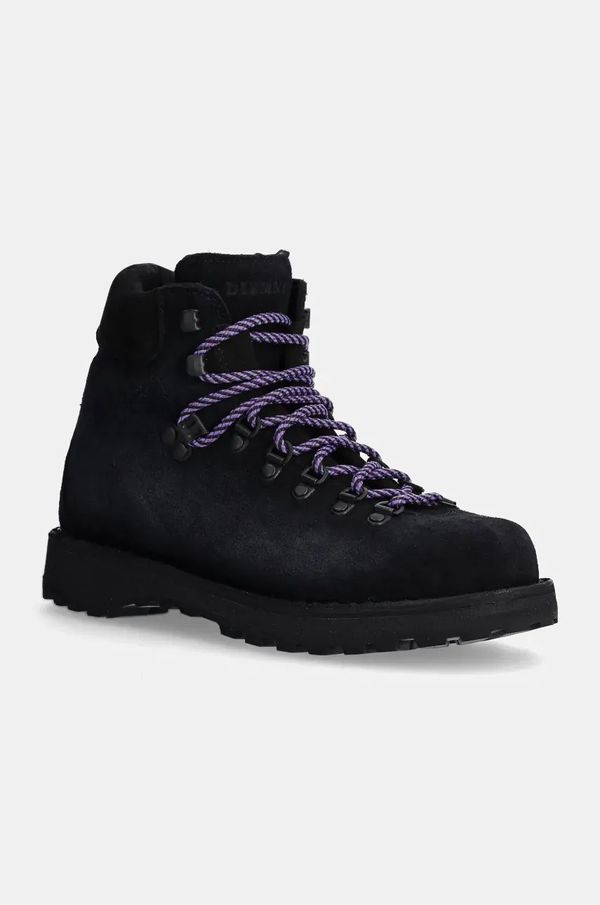 Diemme Cipele od brušene kože Diemme Roccia Vet za žene, boja: crna, ravni potplat, DI24FWRVW-I01S008BLK