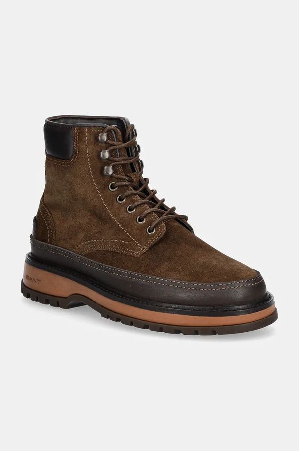 Gant Cipele od brušene kože Gant Clafton za muškarce, boja: smeđa, 29643741 G42
