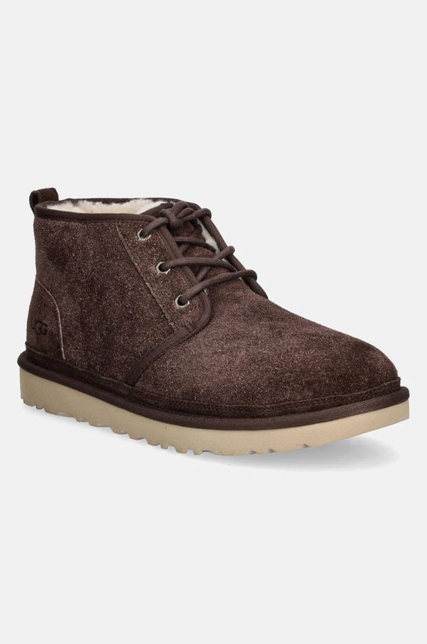 Ugg Cipele od brušene kože UGG Neumel Shaggy Suede za muškarce, boja: smeđa, 1158219-BCDR