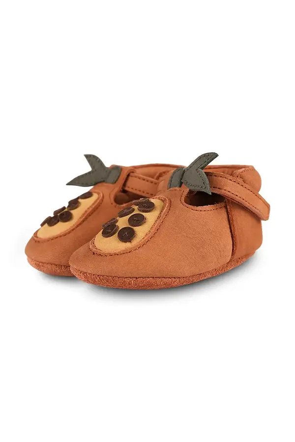 Donsje Cipele od brušene kože za bebe Donsje Nanoe Shoes Papaya