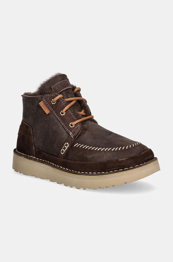 Ugg Cipele od nubuk kože UGG Neumel Crafted Regenerate boja: smeđa, 1144016-BCDR