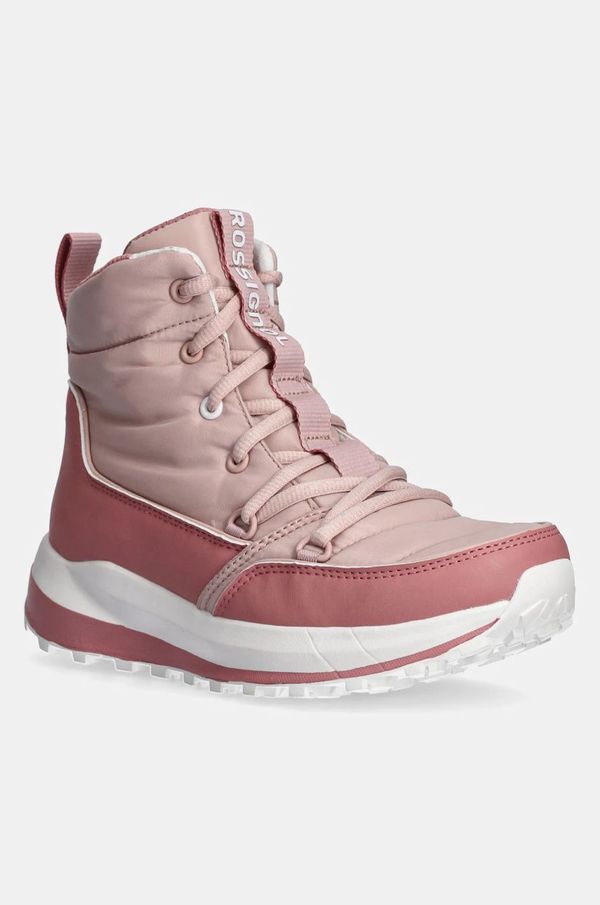 Rossignol Cipele Rossignol ROSSI PODIUM boja: ružičasta, ravni potplat, s toplom podstavom, RNNW070