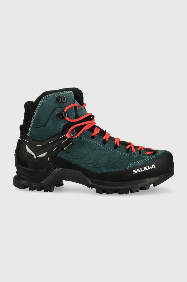 Salewa Cipele Salewa Mountain Trainer Mid GTX za žene, boja: zelena