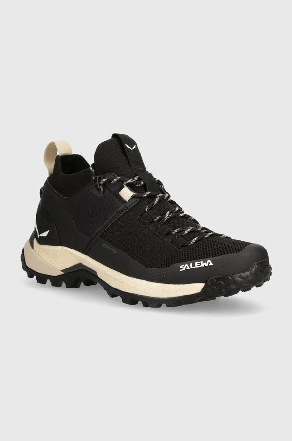 Salewa Cipele Salewa Puez Knit Powertex za žene, boja: crna, 00-0000061437