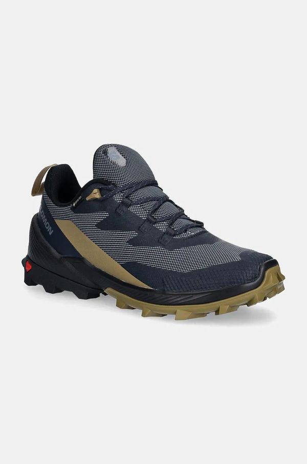 Salomon Cipele Salomon Cross Over 2 Gore-Tex za muškarce, boja: tamno plava, L47560200